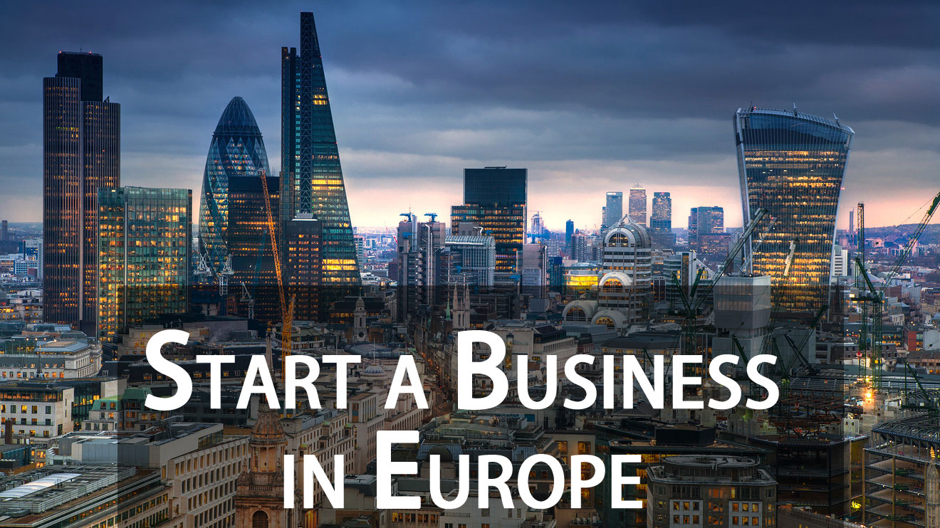 Start a business in Europe